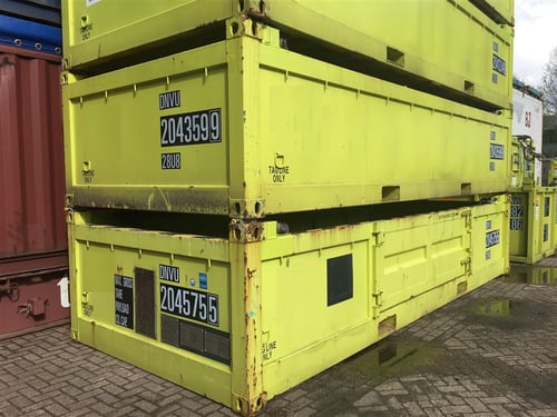 20 ft CCU 1/2 hoogte container - TITAN Containers