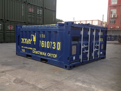 10 ft halve hoogte container - TITAN Containers