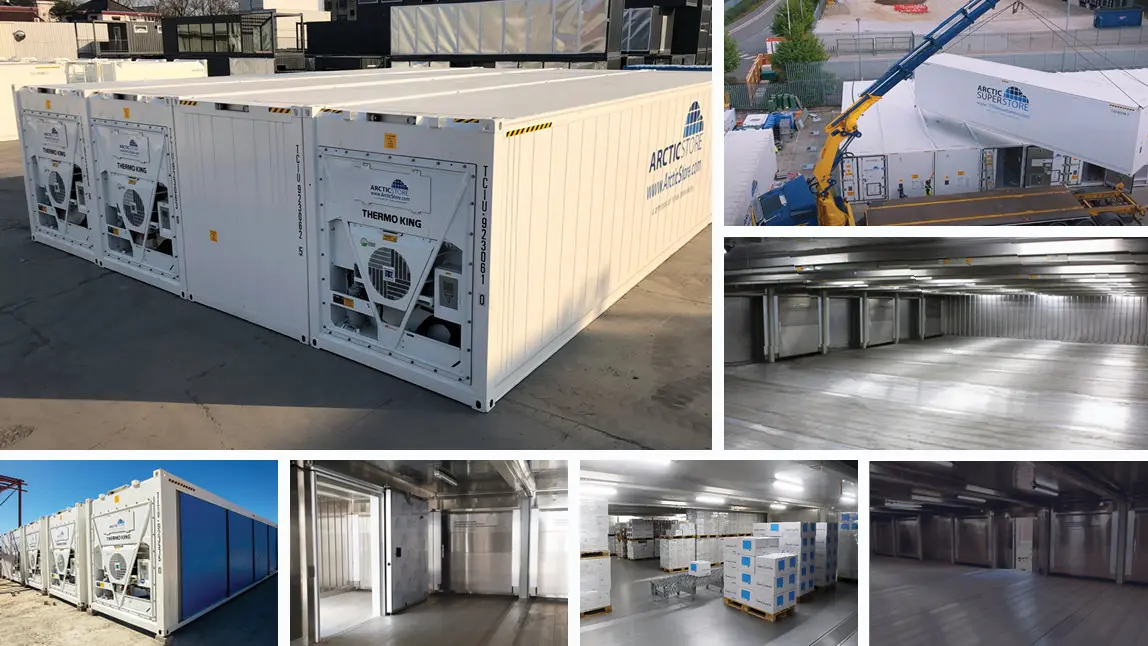 40ft Arctic SuperStore – Modulaire koelruimtes te huur in Nederland