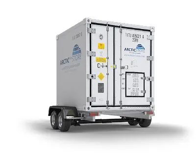 Arctic MiniStore te huur- 8ft mobiele koelopslag
