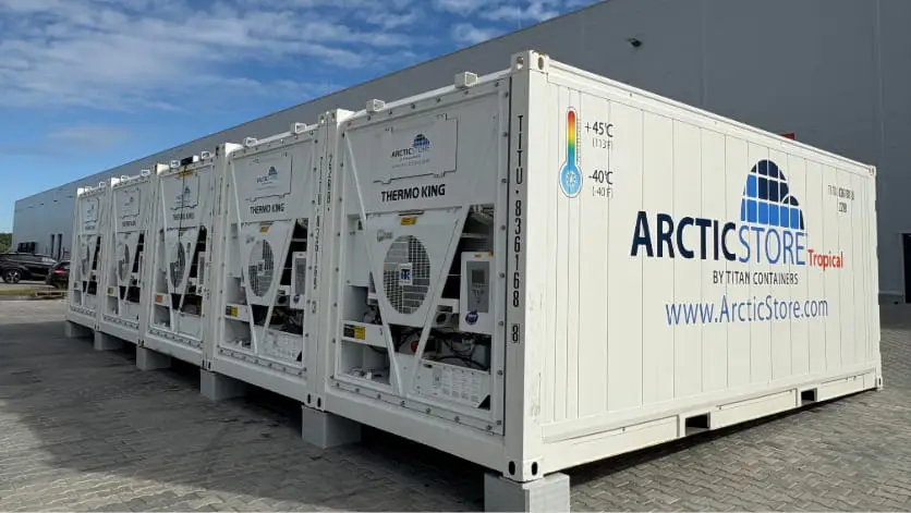 ArcticStore Container te huur - Koelcontainers