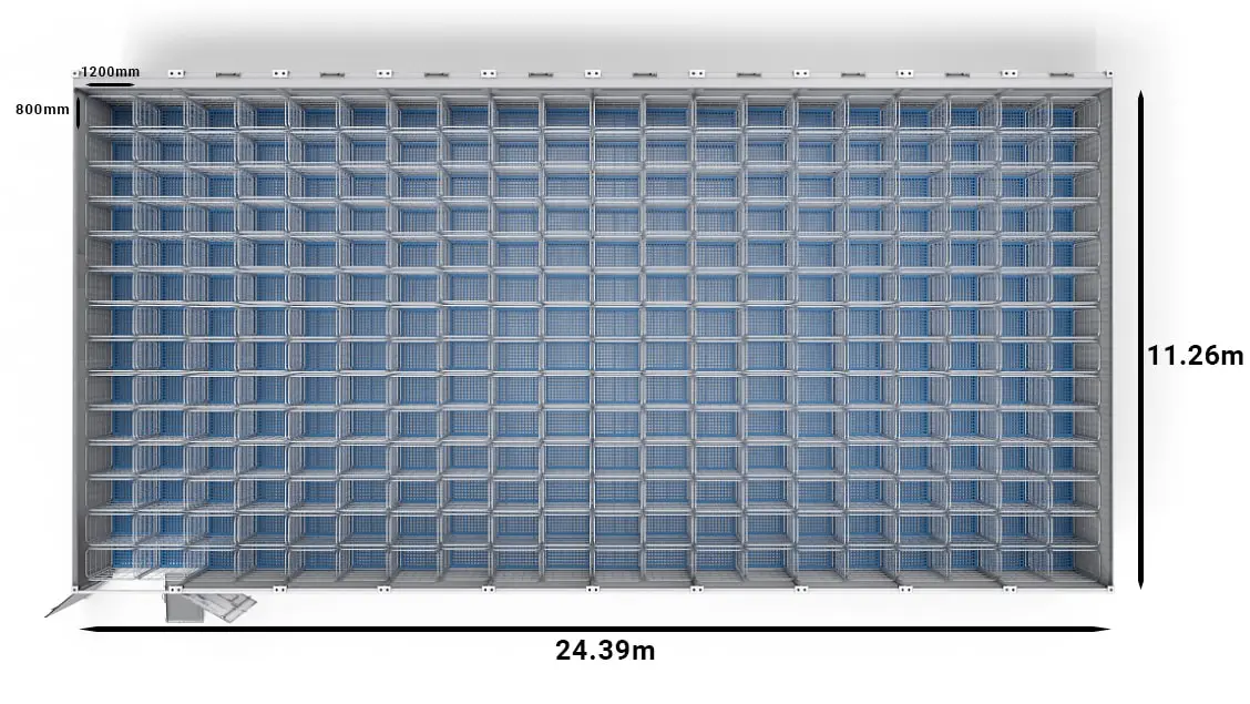 Arctic SuperStore 40ft trolleys