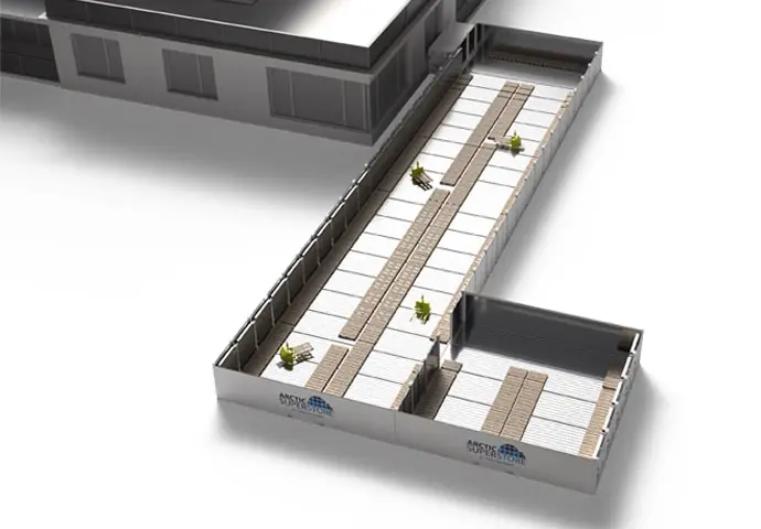 Modulaire koelopslag
