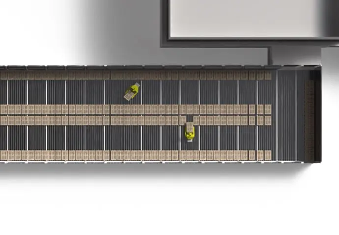 Modulaire koelopslag