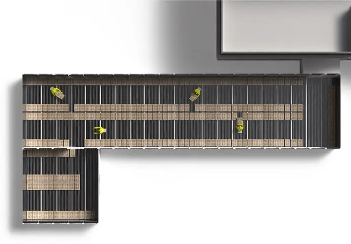 Modulaire koelopslag